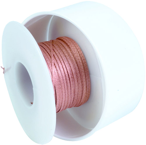 Spool common for bulk lengths of solder wick