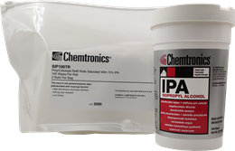 What Are the Packaging Options for Chemtronics Isopropyl Alcohol (IPA) Wipes?