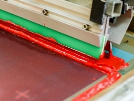 Picture of Screen Printing Chemtronics Temporary Solder Masks