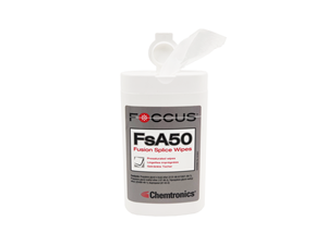 FsA50  Fusion Splice Wipes are soft, low-linting and perfect for cleaning small areas