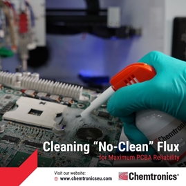 Picture of Cleaning “No-Clean” Flux for Maximum PCBA Reliability